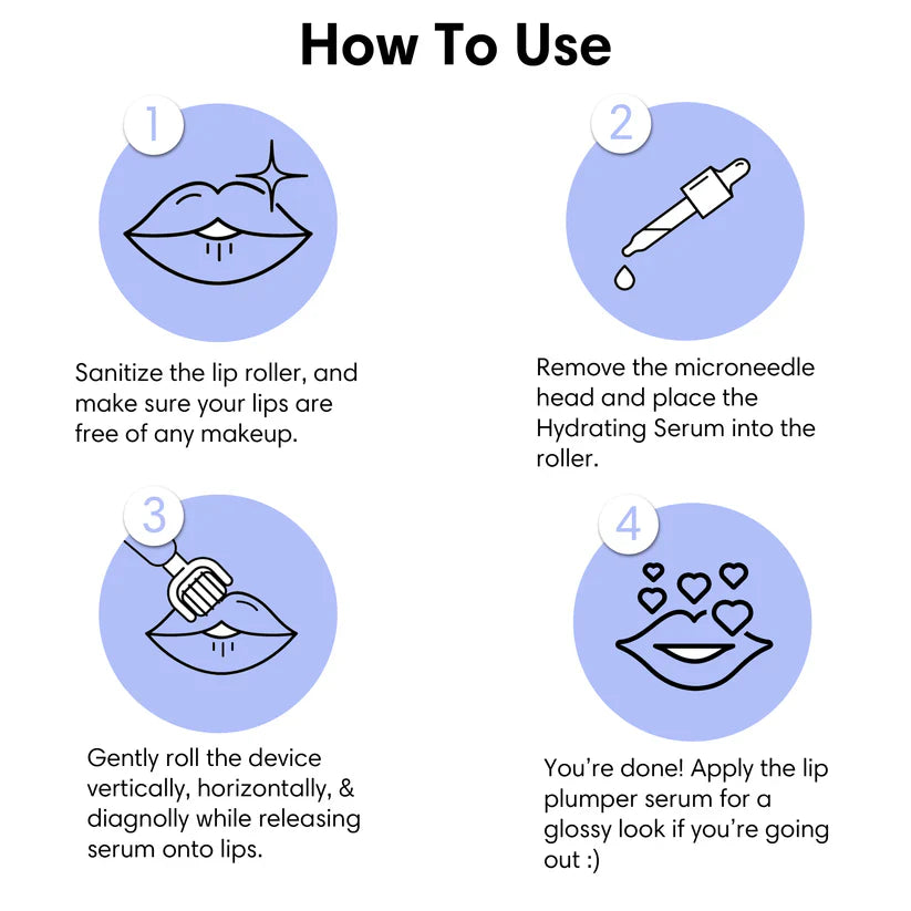 Step-by-step guide on how to use the Lip Companion Kit™ for enhanced lip care.